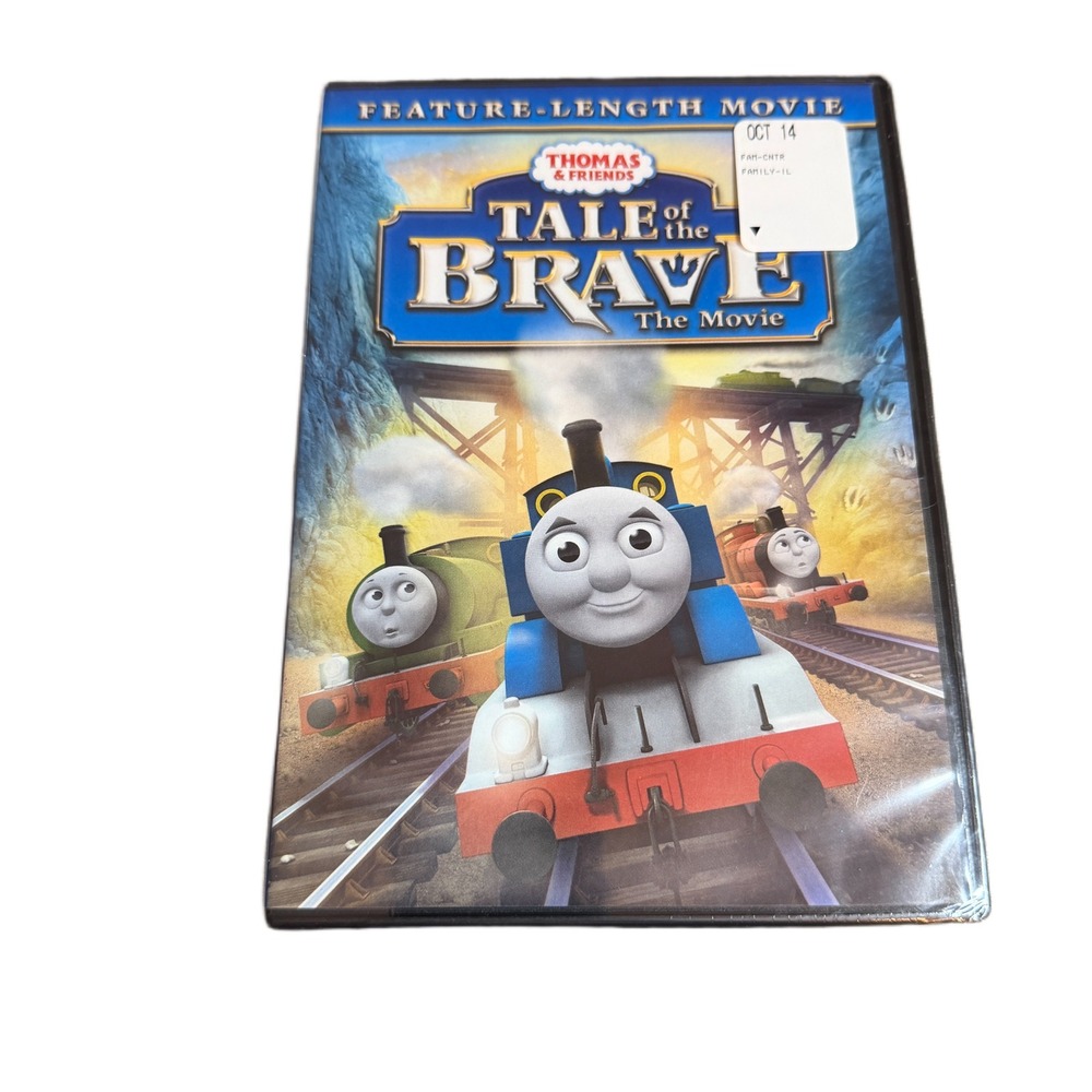 Thomas & Friends Tale of the Brave The Movie DVD 2014 New Sealed Childrens Movie